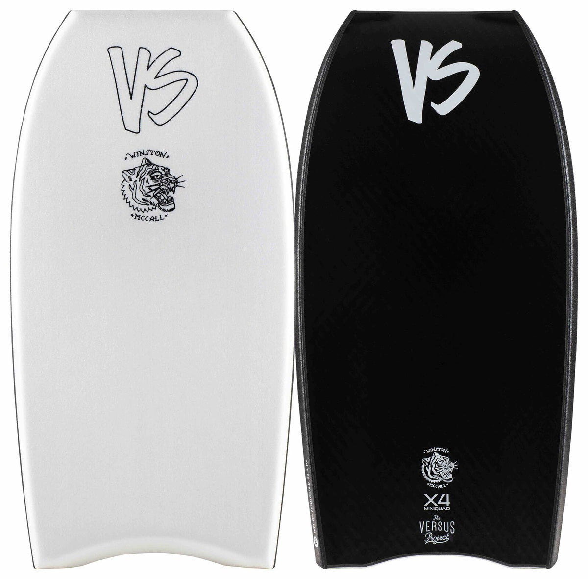 VS BODYBOARDS Winston McCall X4 Mini Quad Concave Polypro Core