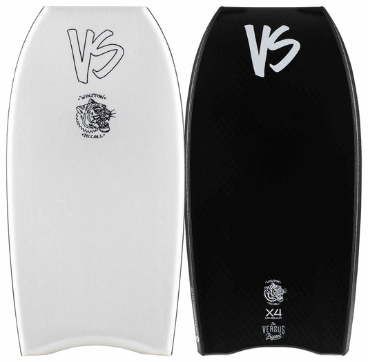VS BODYBOARDS Winston McCall X4 Mini Quad Concave Polypro Core