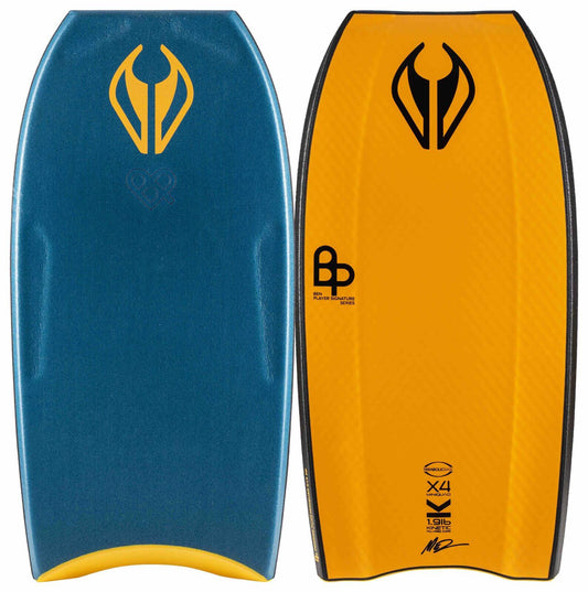 NMD BODYBOARDS Ben Player Pro Ride X4 Mini Quad Concave Polypro Core