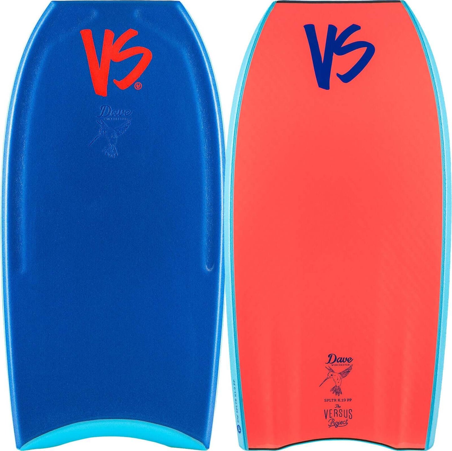 VS BODYBOARDS Dave Winchester Splitter Channel Polypro Core