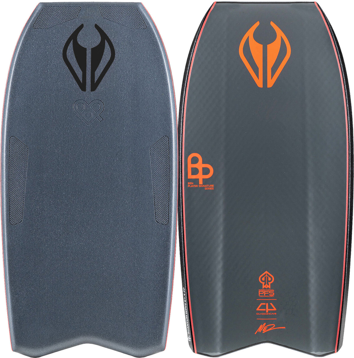 NMD BODYBOARDS Ben Player Quad Concave PFS-T Wi-Fly 2.0 Polypro Core