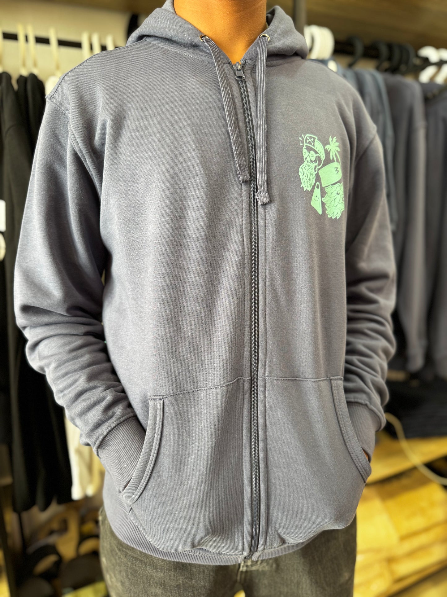 Sweat Zip Capuz Miramar Open Edição Limitada