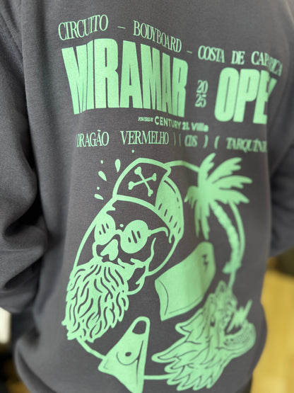 Sweat Zip Capuz Miramar Open Edição Limitada