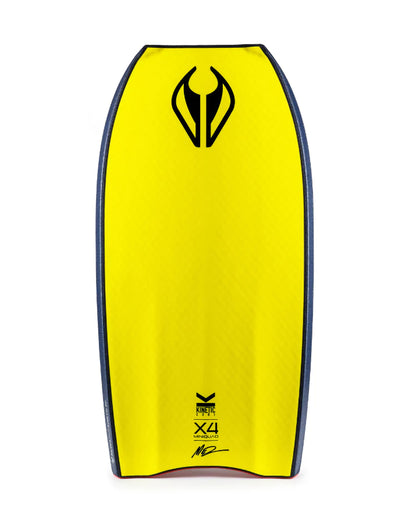 NMD BODYBOARDS NEXUS MINI QUAD CONCAVE POLYPRO CORE